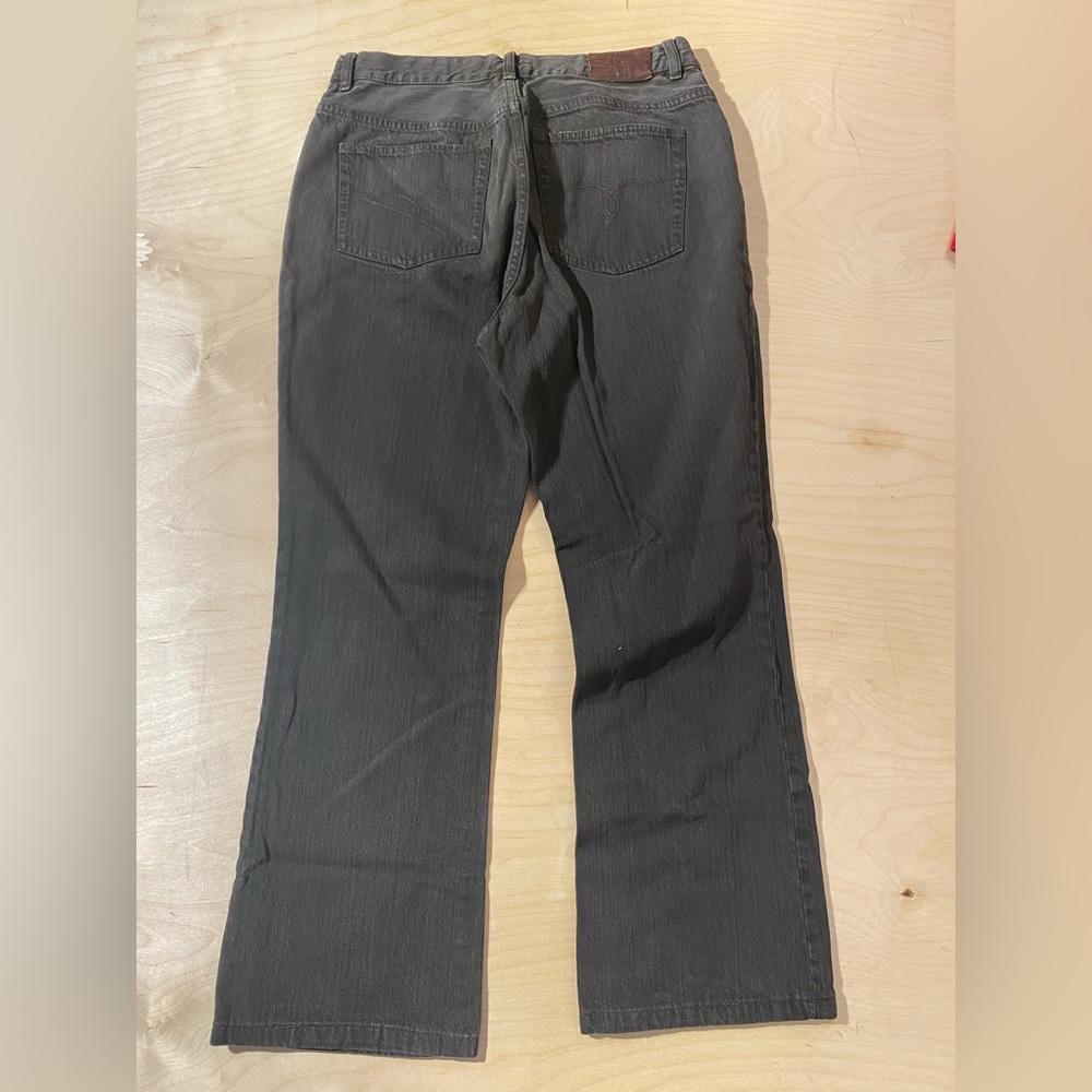 Ralph Lauren Women’s Charcoal Flare Jeans 12 (QQ) - Picture 9 of 9